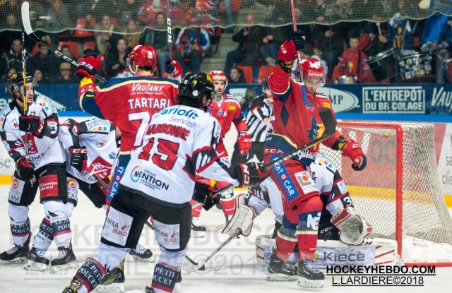 Photo hockey match Grenoble  - Amiens  le 02/11/2018