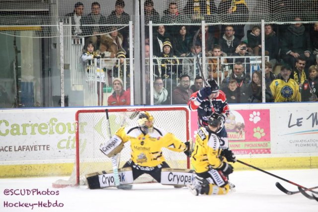 Photo hockey match Angers  - Rouen le 02/11/2018