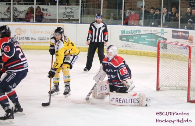 Photo hockey match Angers  - Rouen le 02/11/2018