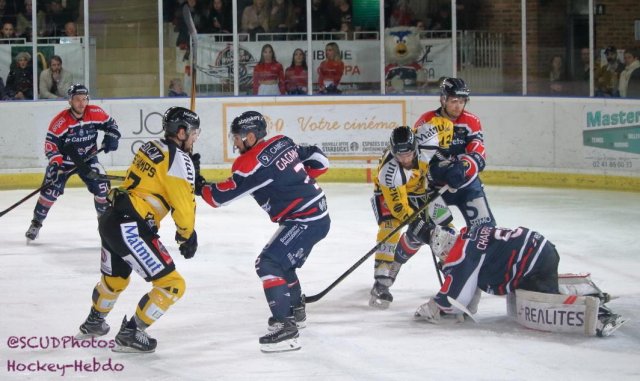 Photo hockey match Angers  - Rouen le 02/11/2018