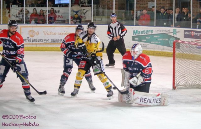 Photo hockey match Angers  - Rouen le 02/11/2018