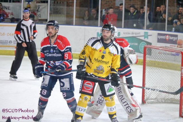 Photo hockey match Angers  - Rouen le 02/11/2018