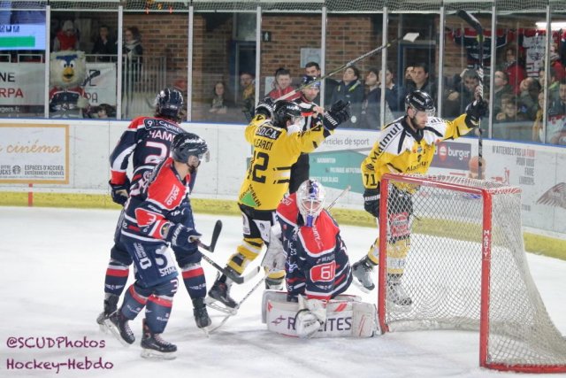 Photo hockey match Angers  - Rouen le 02/11/2018