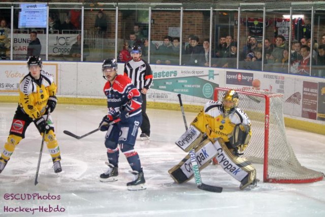 Photo hockey match Angers  - Rouen le 02/11/2018