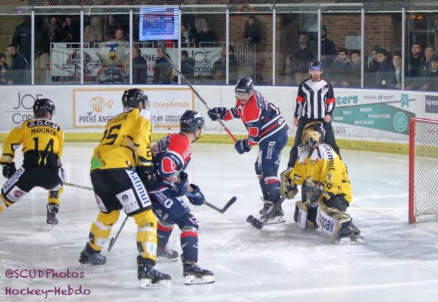 Photo hockey match Angers  - Rouen le 02/11/2018