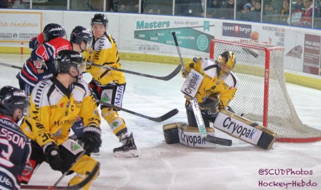 Photo hockey match Angers  - Rouen le 02/11/2018