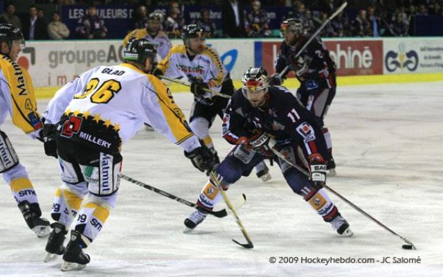 Photo hockey match Grenoble  - Rouen le 13/03/2009