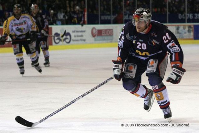 Photo hockey match Grenoble  - Rouen le 13/03/2009