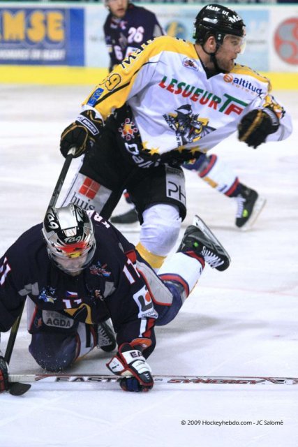 Photo hockey match Grenoble  - Rouen le 13/03/2009