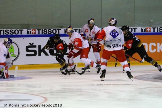 Photo hockey match Rouen - Salzbourg le 06/11/2018
