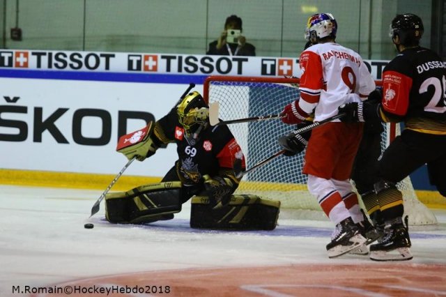 Photo hockey match Rouen - Salzbourg le 06/11/2018