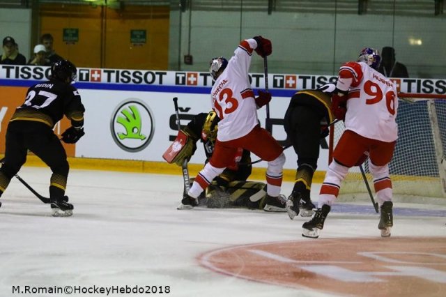Photo hockey match Rouen - Salzbourg le 06/11/2018