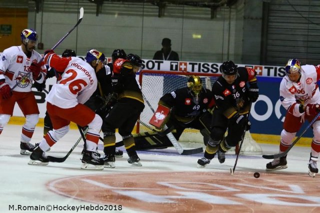 Photo hockey match Rouen - Salzbourg le 06/11/2018
