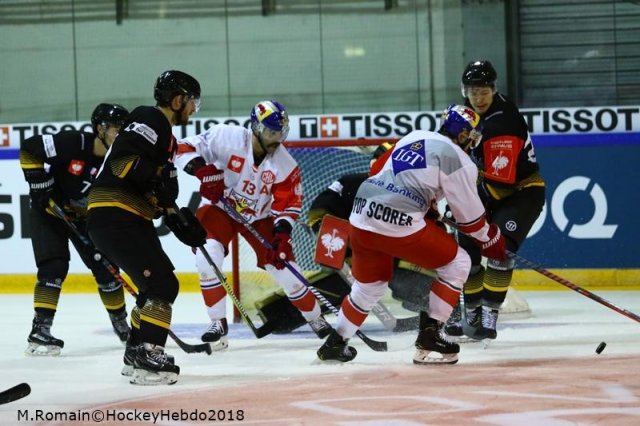 Photo hockey match Rouen - Salzbourg le 06/11/2018