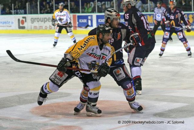 Photo hockey match Grenoble  - Rouen le 13/03/2009