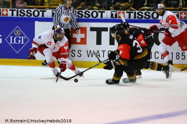 Photo hockey match Rouen - Salzbourg le 06/11/2018