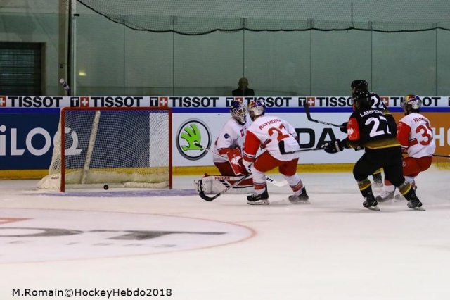 Photo hockey match Rouen - Salzbourg le 06/11/2018