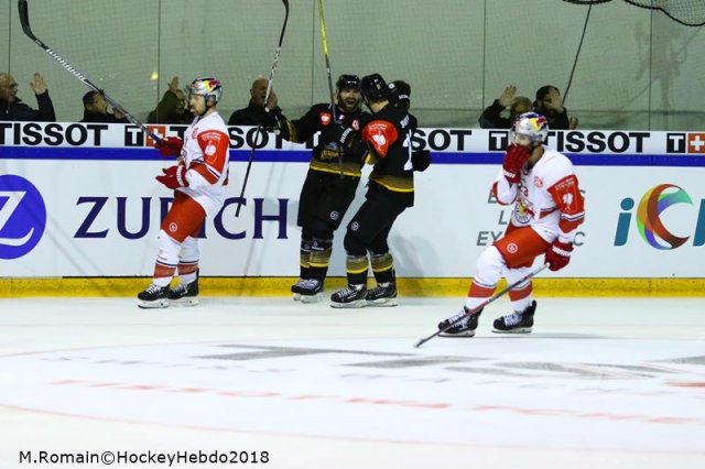 Photo hockey match Rouen - Salzbourg le 06/11/2018