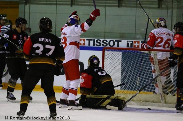 Photo hockey match Rouen - Salzbourg le 06/11/2018