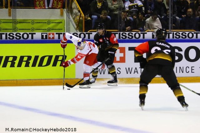 Photo hockey match Rouen - Salzbourg le 06/11/2018