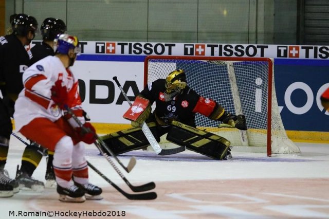 Photo hockey match Rouen - Salzbourg le 06/11/2018