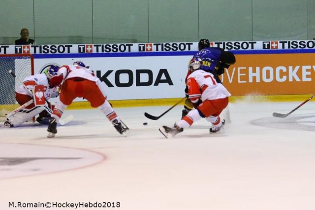 Photo hockey match Rouen - Salzbourg le 06/11/2018