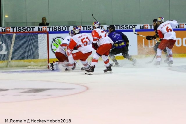 Photo hockey match Rouen - Salzbourg le 06/11/2018