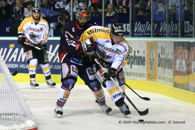 Photo hockey match Grenoble  - Rouen le 13/03/2009
