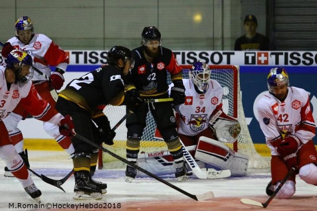 Photo hockey match Rouen - Salzbourg le 06/11/2018