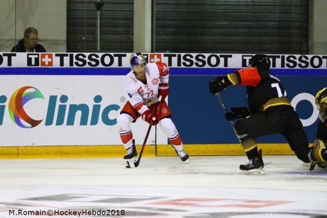 Photo hockey match Rouen - Salzbourg le 06/11/2018