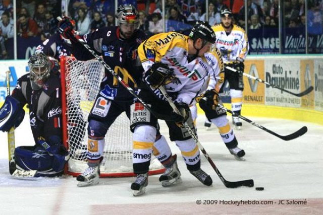 Photo hockey match Grenoble  - Rouen le 13/03/2009