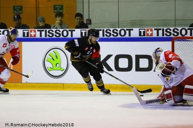 Photo hockey match Rouen - Salzbourg le 06/11/2018