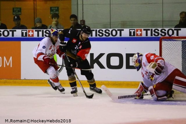 Photo hockey match Rouen - Salzbourg le 06/11/2018