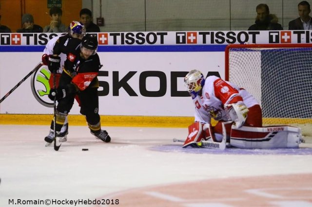 Photo hockey match Rouen - Salzbourg le 06/11/2018