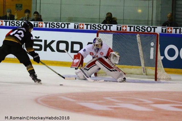 Photo hockey match Rouen - Salzbourg le 06/11/2018