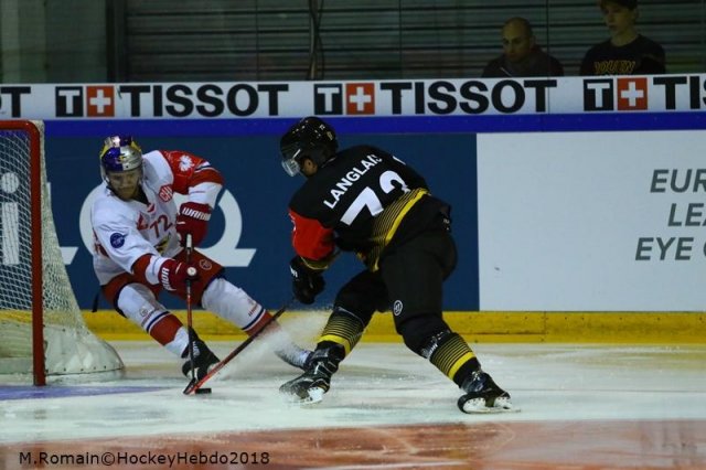 Photo hockey match Rouen - Salzbourg le 06/11/2018