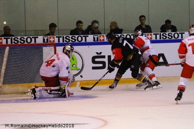 Photo hockey match Rouen - Salzbourg le 06/11/2018