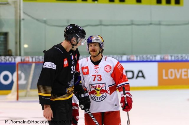 Photo hockey match Rouen - Salzbourg le 06/11/2018