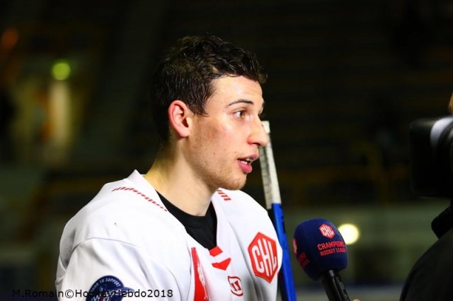Photo hockey match Rouen - Salzbourg le 06/11/2018