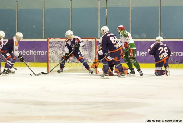 Photo hockey match Montpellier  - Cergy-Pontoise le 03/11/2018