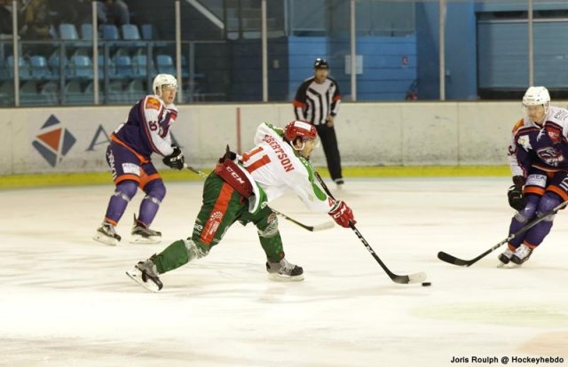 Photo hockey match Montpellier  - Cergy-Pontoise le 03/11/2018