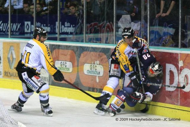 Photo hockey match Grenoble  - Rouen le 13/03/2009
