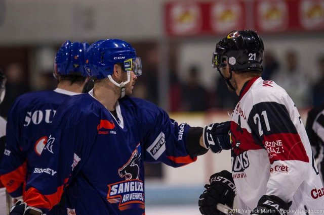 Photo hockey match Clermont-Ferrand - Morzine-Avoriaz le 10/11/2018