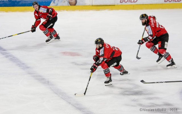 Photo hockey match Amiens  - Bordeaux le 13/11/2018