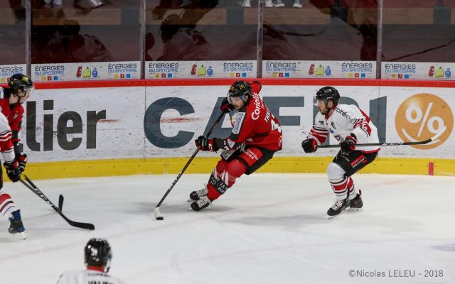 Photo hockey match Amiens  - Bordeaux le 13/11/2018