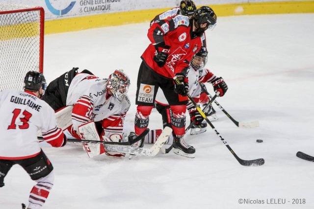 Photo hockey match Amiens  - Bordeaux le 13/11/2018