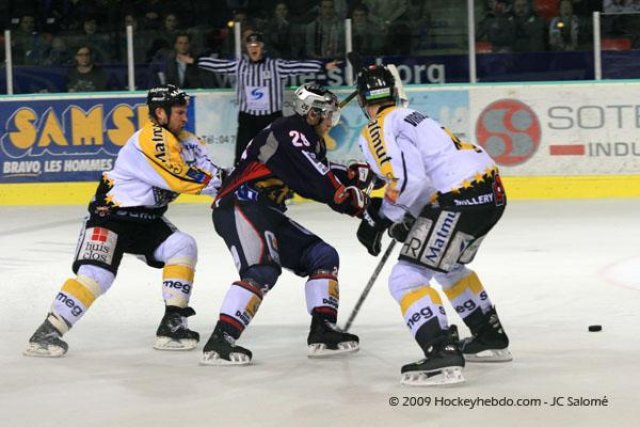Photo hockey match Grenoble  - Rouen le 13/03/2009