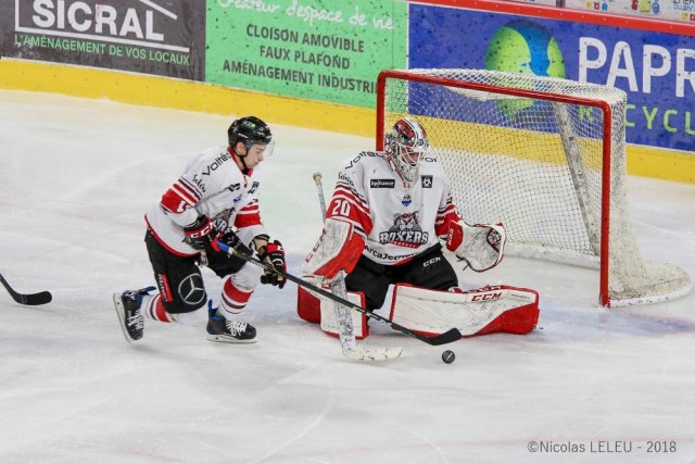 Photo hockey match Amiens  - Bordeaux le 13/11/2018