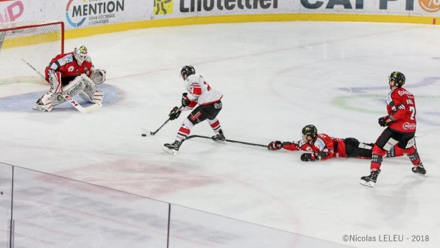 Photo hockey match Amiens  - Bordeaux le 13/11/2018