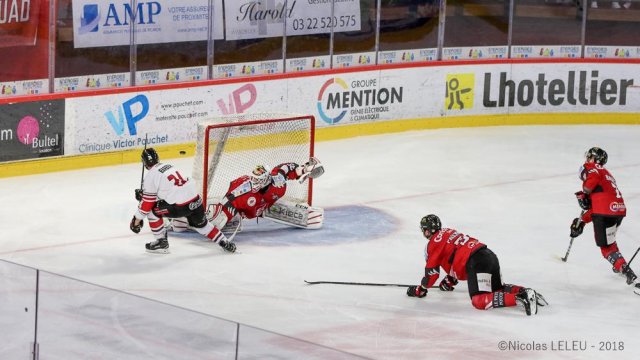 Photo hockey match Amiens  - Bordeaux le 13/11/2018